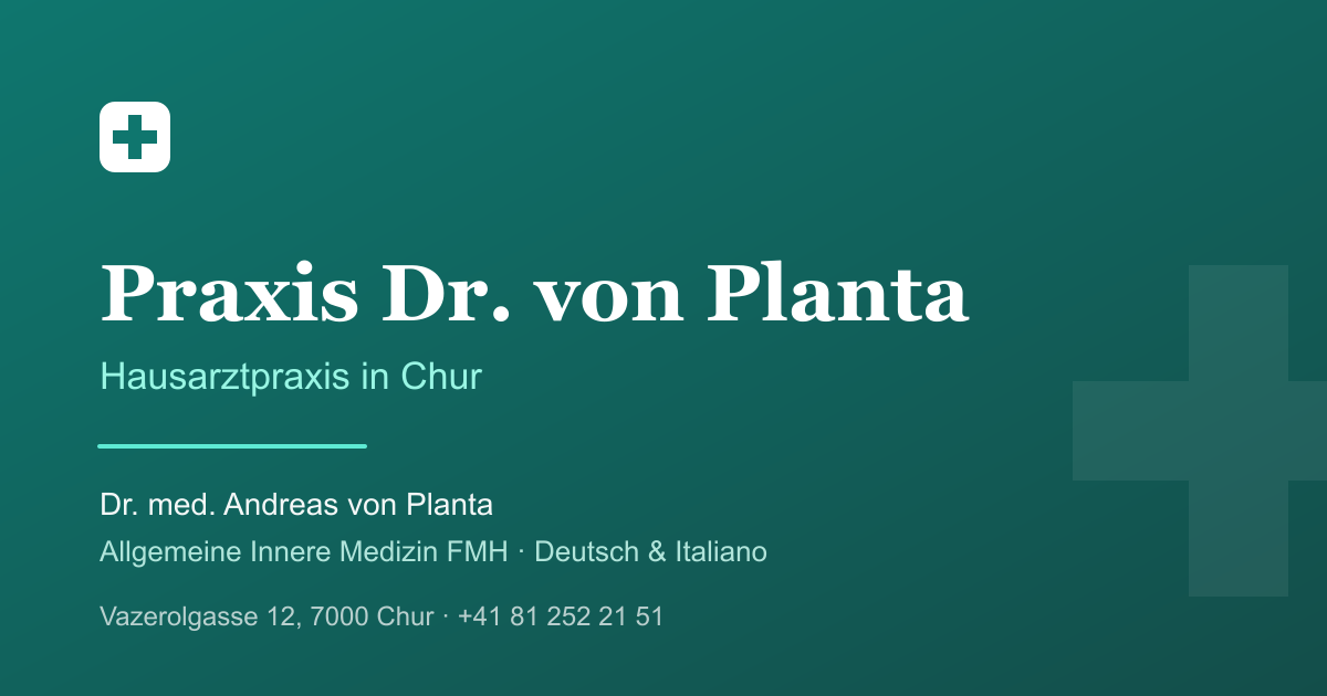 Logo de Dr. med. von Planta Andreas Rudolf